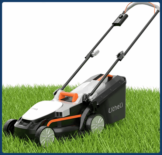 Cordless Electric Lawn Mower with Battery Power